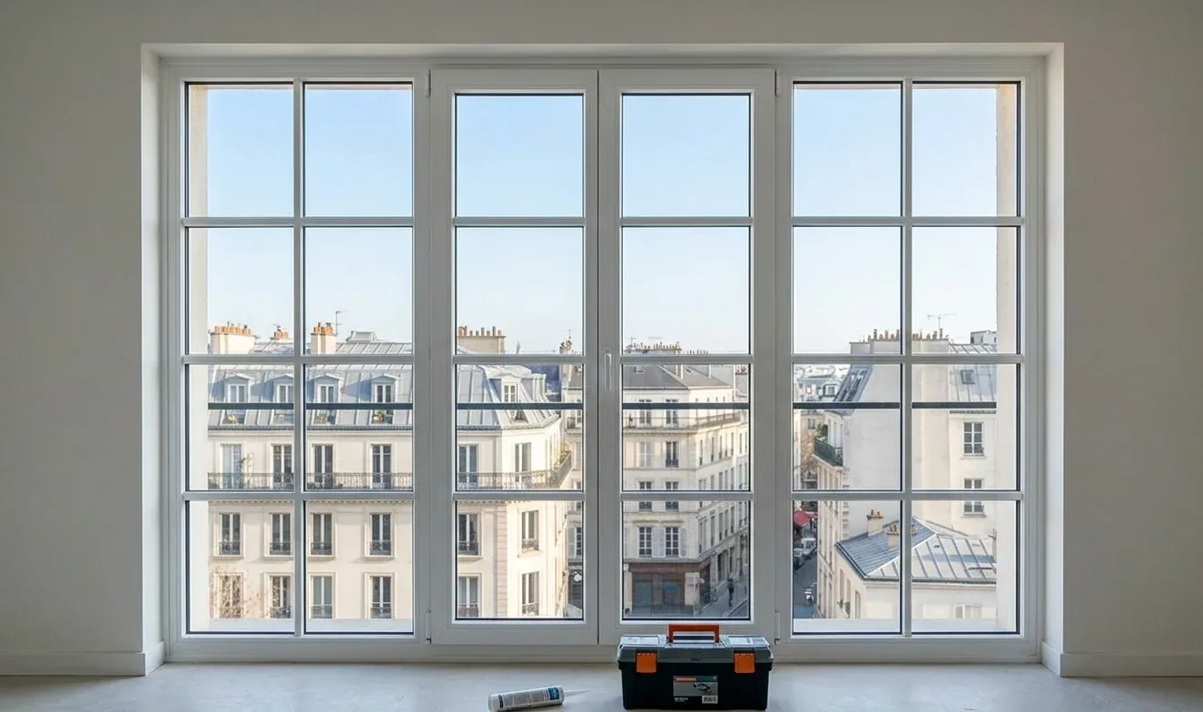 Installation de vitrage à Évry-Courcouronnes