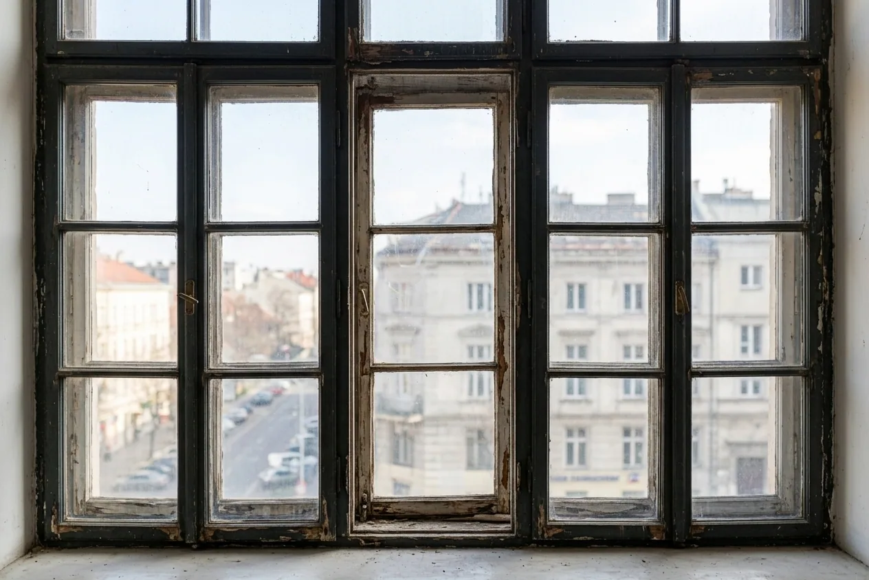 Vitrier / vitrerie à Évry-Courcouronnes — avant (chantier 2)